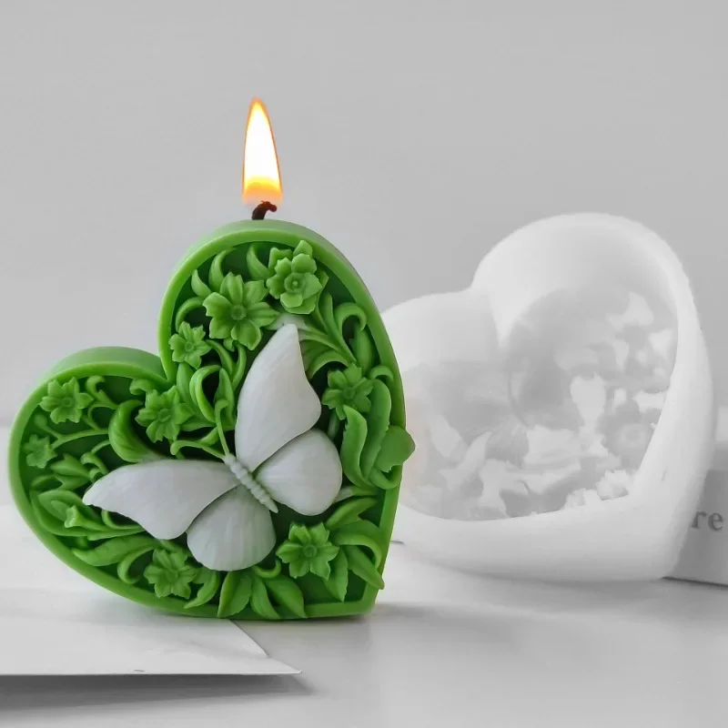 3D Flower Butterfly Mold 2