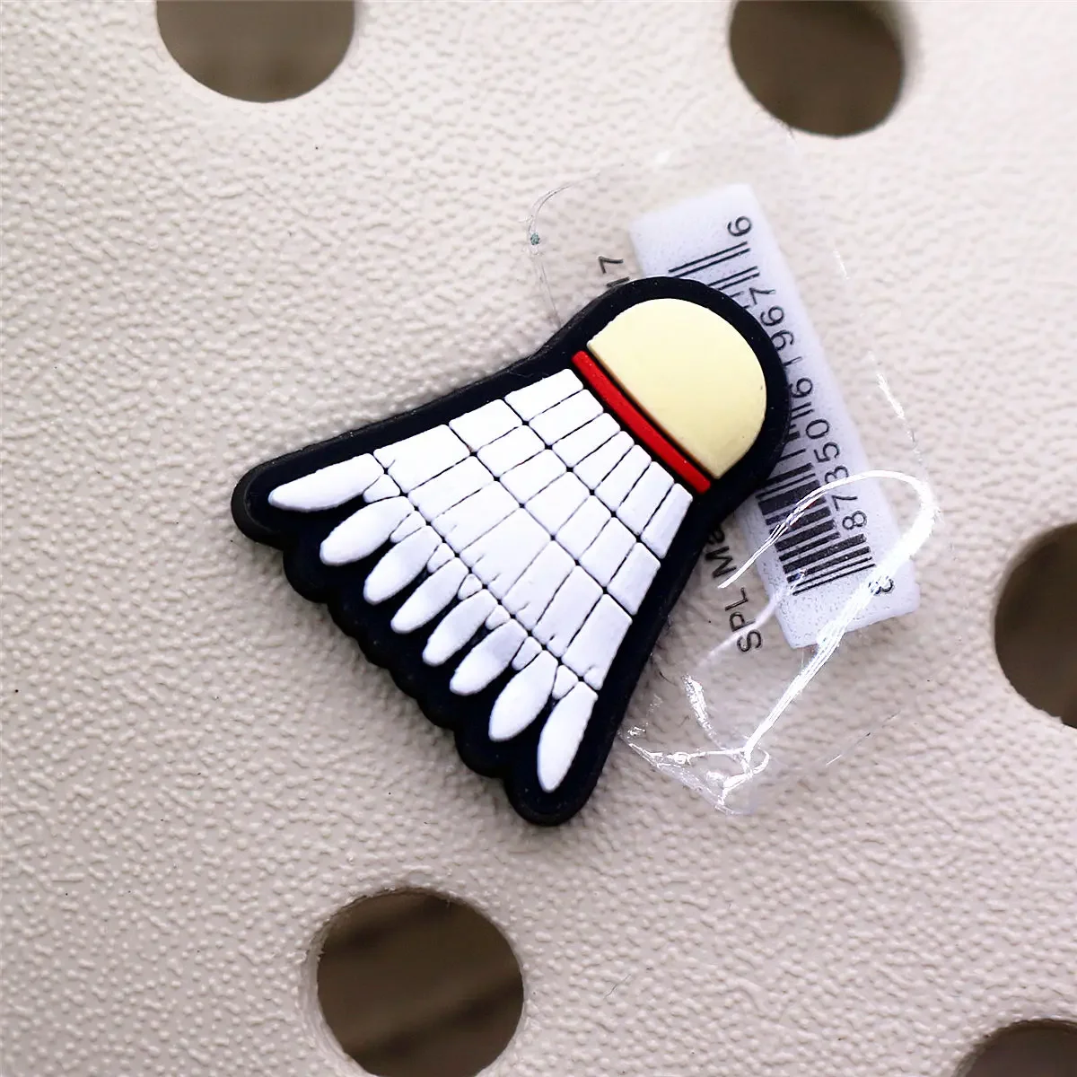 Original Athletic Sports PVC Shoe Charm Accessory - Softball and Surfing Sandal Decoration Pin