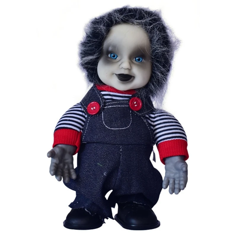 Electric Halloween Walking GhostDoll LED Home Ornament Party Decor