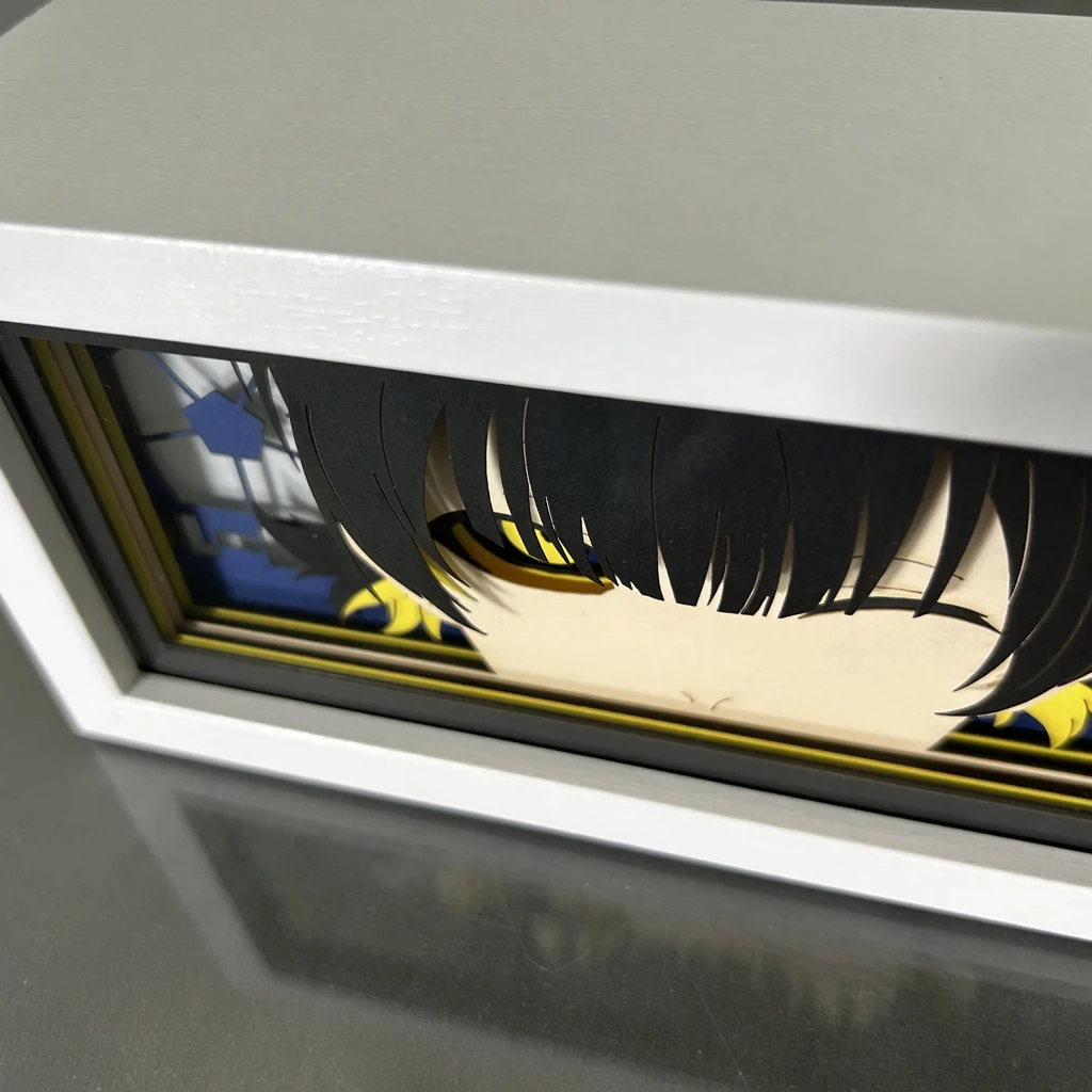 Anime Light Box Blue Lock Yoichi Isagi for Bedroom Decor Lightbox Paper Cut Birthday Gift Blue Lock Meguru Bachira Table Lamps 4