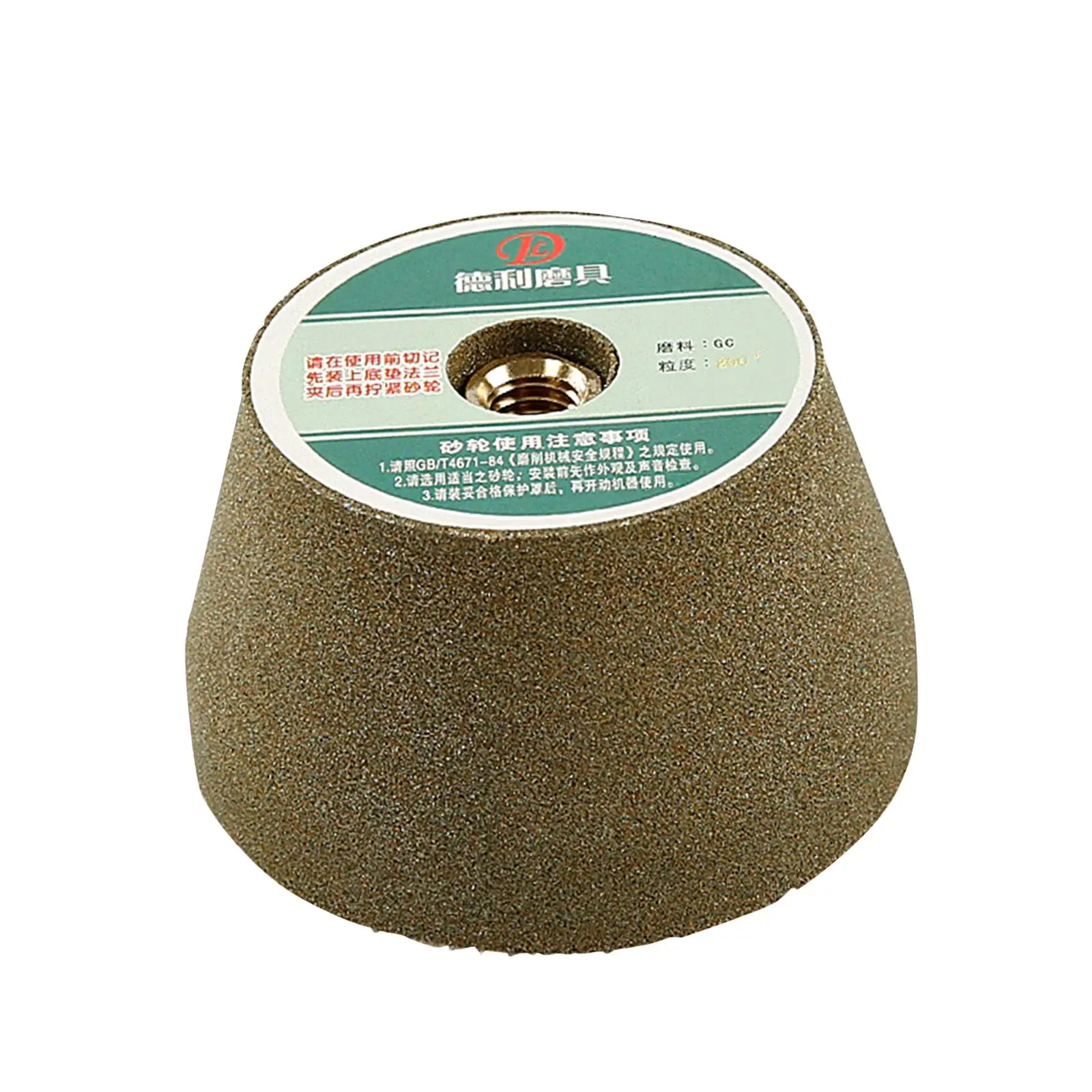 Flaring Cup Wheel Attachment Abrasiver Rotary Tool Grinding Wheel for M10 Angle Grinder Bench Grinder Shaping Stone Granite