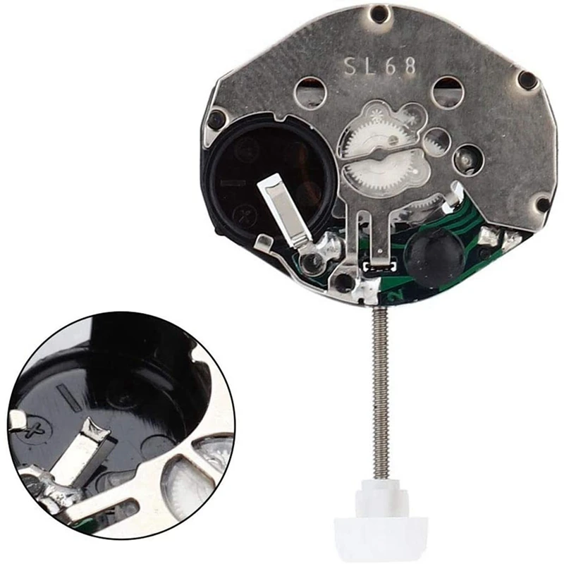 Watch Movement, 50Pcs SL68 Quartz Watch Movement Accessories Repairing Replacement Parts