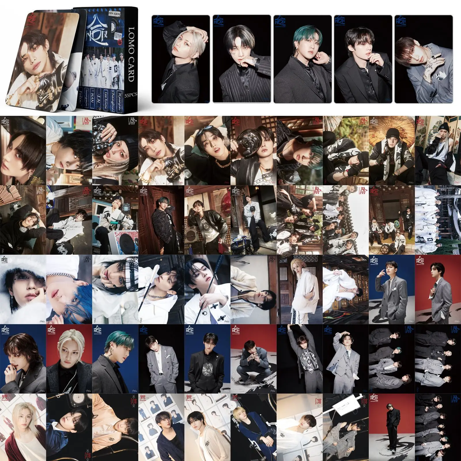 Limited Edition 55Pcs Kpop Photo Card Set