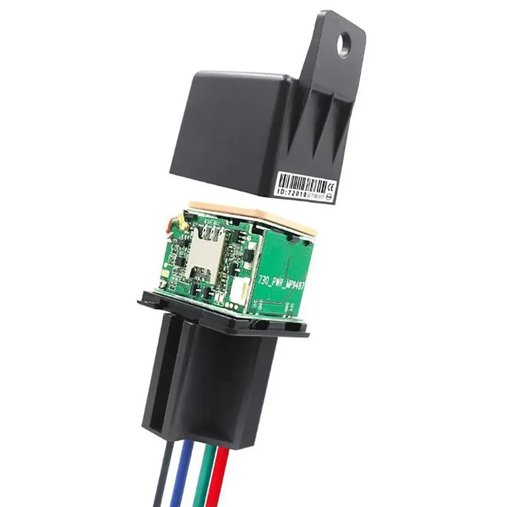 Relay GPS Tracker Car 9-36V Cut Off Fuel ACC Detect Mini GPS Tracker For Car Realtime Track Vibrate Alert FREE APP