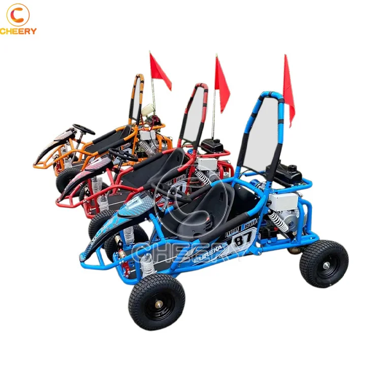 Hot Sale Racing Karting Cars 4 Wheel 125cc Petrol off Road Go Kart Buggy for Kids and Adults
