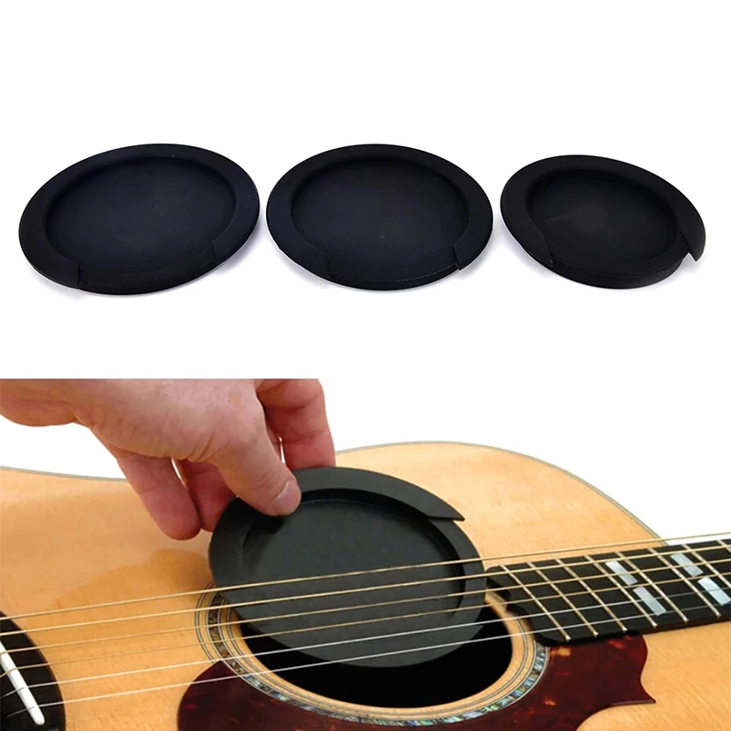 

1Pc Silicone Acoustic Guitar Sound Hole Cover Classic Guitar Buster Soundhole Cover Buffer Hole Protector Guitar Parts