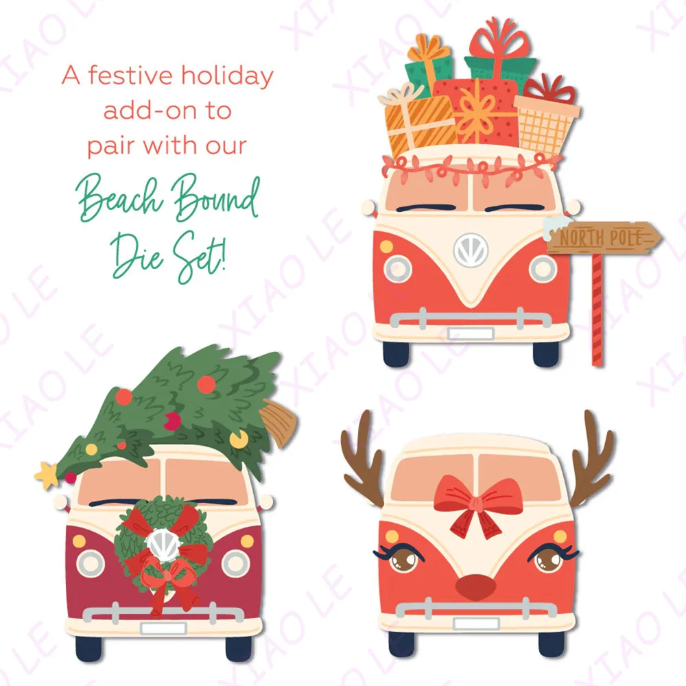 Holiday Florals Christmas for Gifts Metal Cutting Dies Stamps Scrapbooking New Make Photo Album Card Diy Paper Embossing Craft embossing folder,metal cutting dies stencils