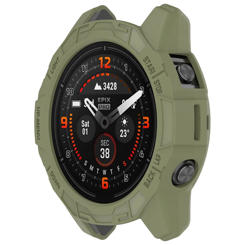 TPU Soft Silicone Protective Watch Case Bumper Cover
