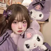 Sanrio Kuromi My Melody Strawberry Series Cute Plush Animal Doll Throw Pillow Cartoon Anime Doll Kids Home Deco Birthday Gift 1