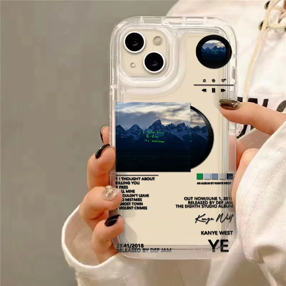 Kanye West Album Art Shockproof Airbag Phone Case