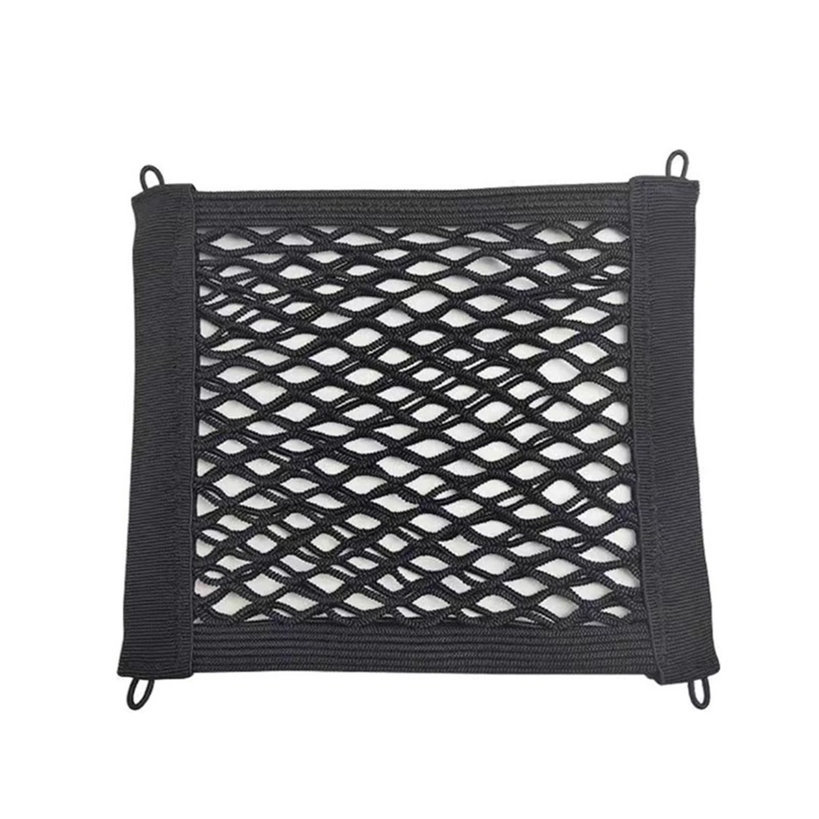 Motorcycle Bungee Cargo Net Strong Stretch Heavy-Duty Storage Cargo Net Stretchable Elastic Trunk Storage Mesh Net Luggage Rack car trunk net nylon suv auto cargo storage mesh holder universal for cars luggage nets travel pocket