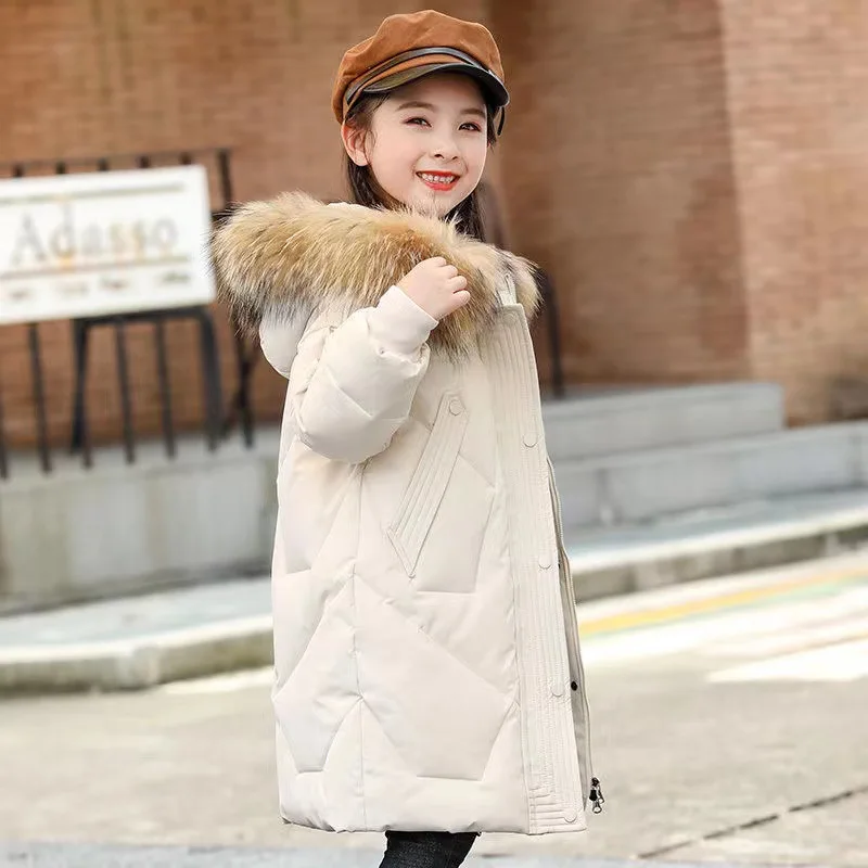 New Down Jacket Fashion Middleaged Children's Middleaged Children
