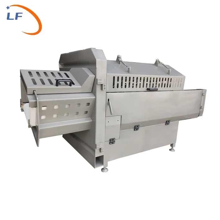 Industrial Bacon Slicing Machine Fish Cutter Beef Steak Meat Slicer Bone Rib Chopper Chicken Beef Cutting Machine 3