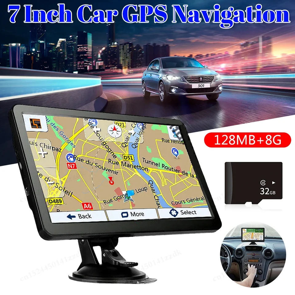 운전의 새로운 파트너, APWIKOGER 7인치 GPS 네비게이터