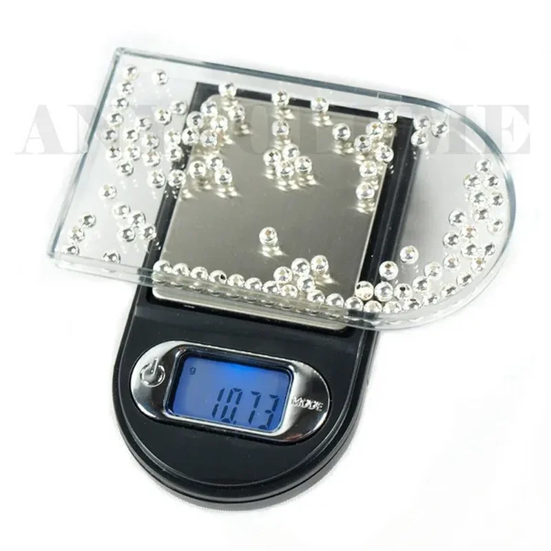 Mini Pocket Lighter Scale 100g/200g High Precision Digital Food Jewelry Gem Kitchen Scales Weight Tool Electronic Pocket Scale