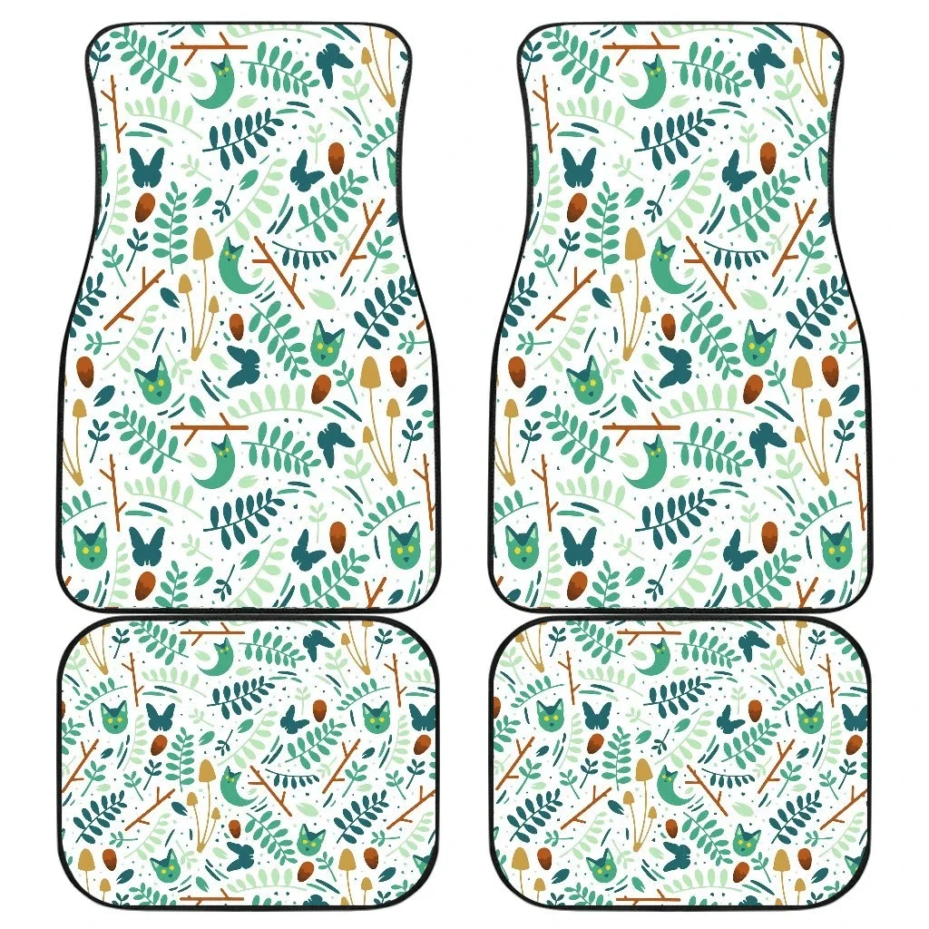 

Leaf Symbols Art Custom Car Floor Mats 191024