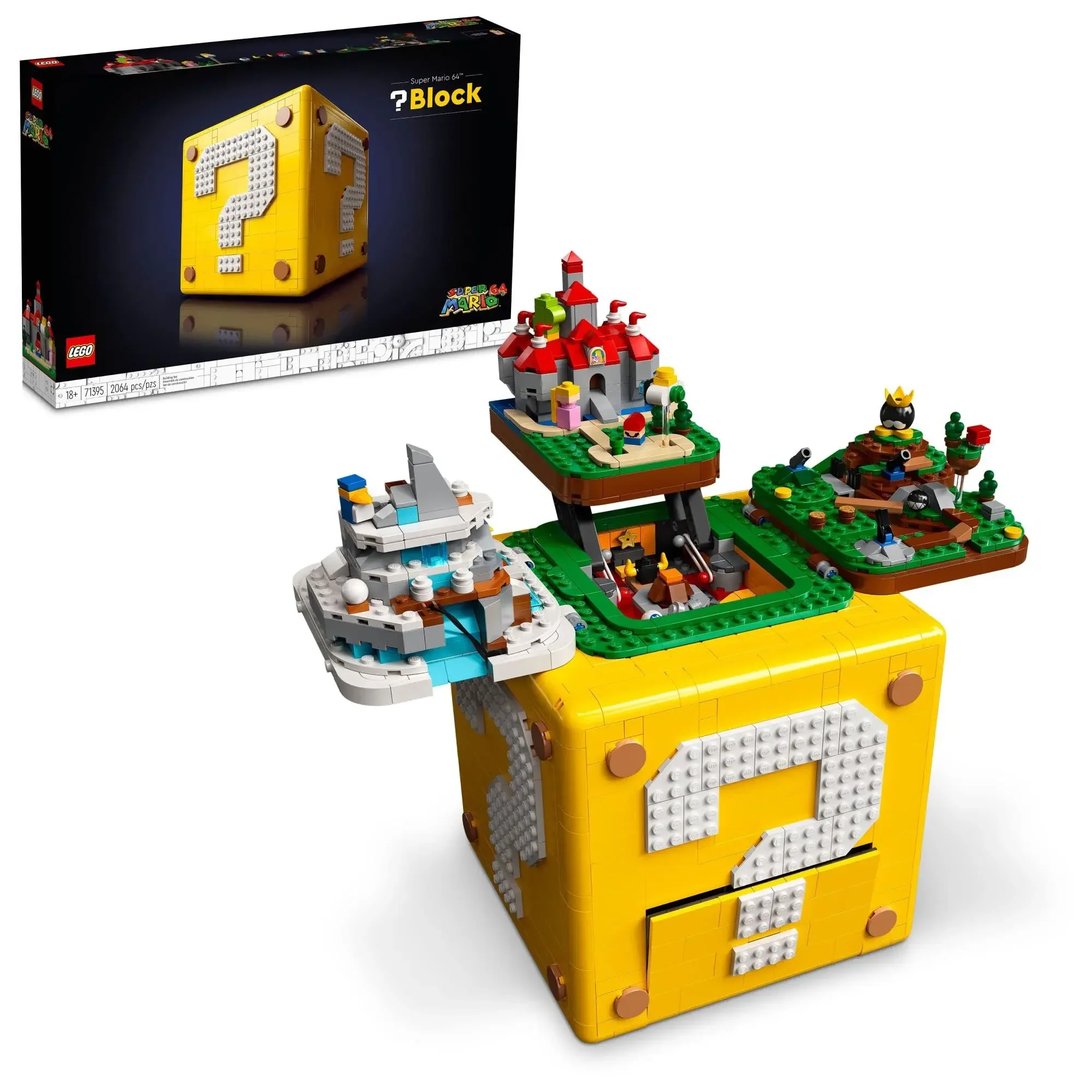 LEGO Super Mario Super Mario 64™ Question Mark Block 3D