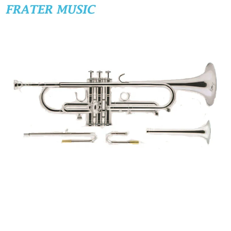High Grade Silver Plated Replaceable Bell Trumpet (JTR-254)