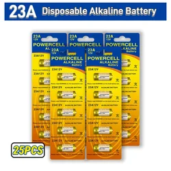 High - Performance 12V Battery for Remote Controls, Car Keys, Doorbells, and Garage Openers