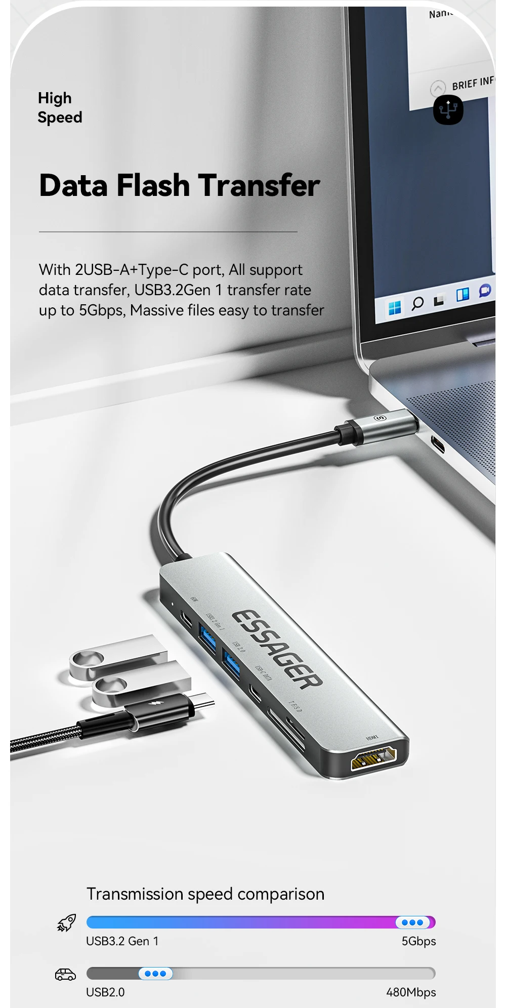 hub para notebooks