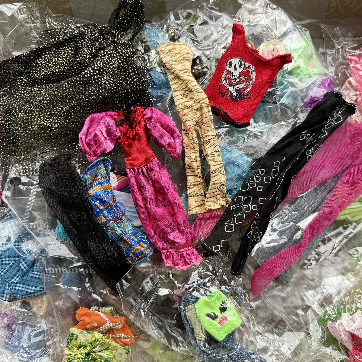 Ropa para muñecas Monsters 1/6, vestidos de moda, faldas, leggings, pantalones