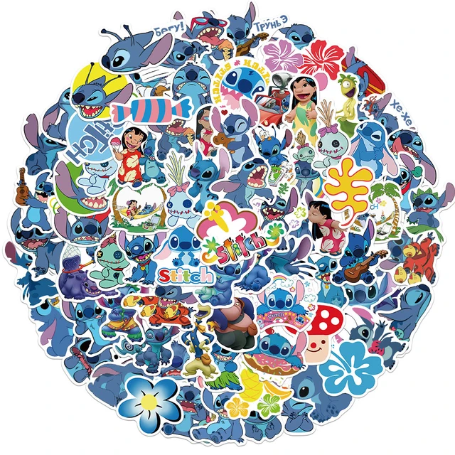 Stitch - Lilo and Stitch - Stickers! [21] High Quality Photo Vinyl - easy  peel