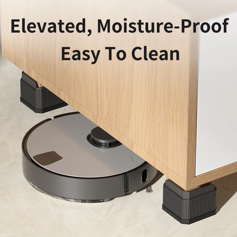 Versatile Stackable Furniture Risers - Multiple Color Options