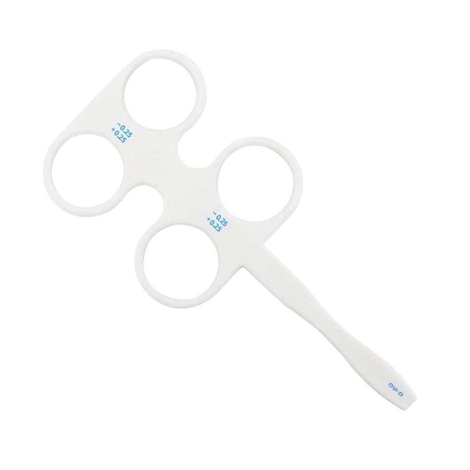 4 Lens Plastic Optical Flipper Ophthalmic Holder eye trainer occluder optometry equipment ophthalmic holder