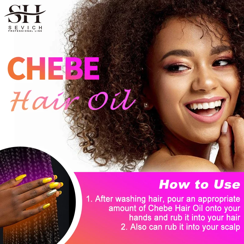 Sevich Chebe Fast Hair Growth Set Anti Hair Loss Treatment Spray Craze Anti Break Care New Africa Baldness Treatment Care