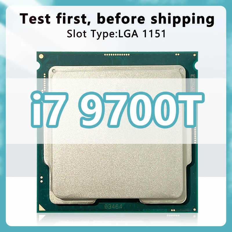Core i7-9700T CPU 8コア 8スレッド 2.0GHz 12MB 35W 第9世代