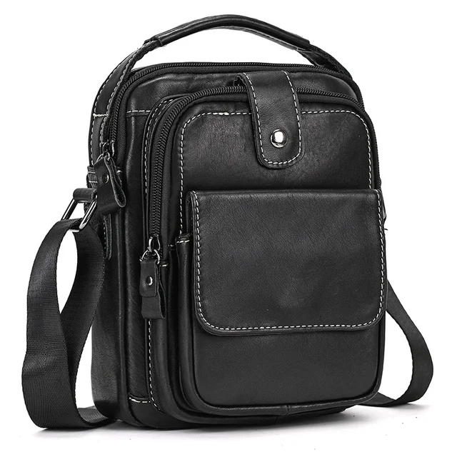 Casual Top Layer Cowhide Men s Crossbody Bag: A Versatile and Stylish Accessory