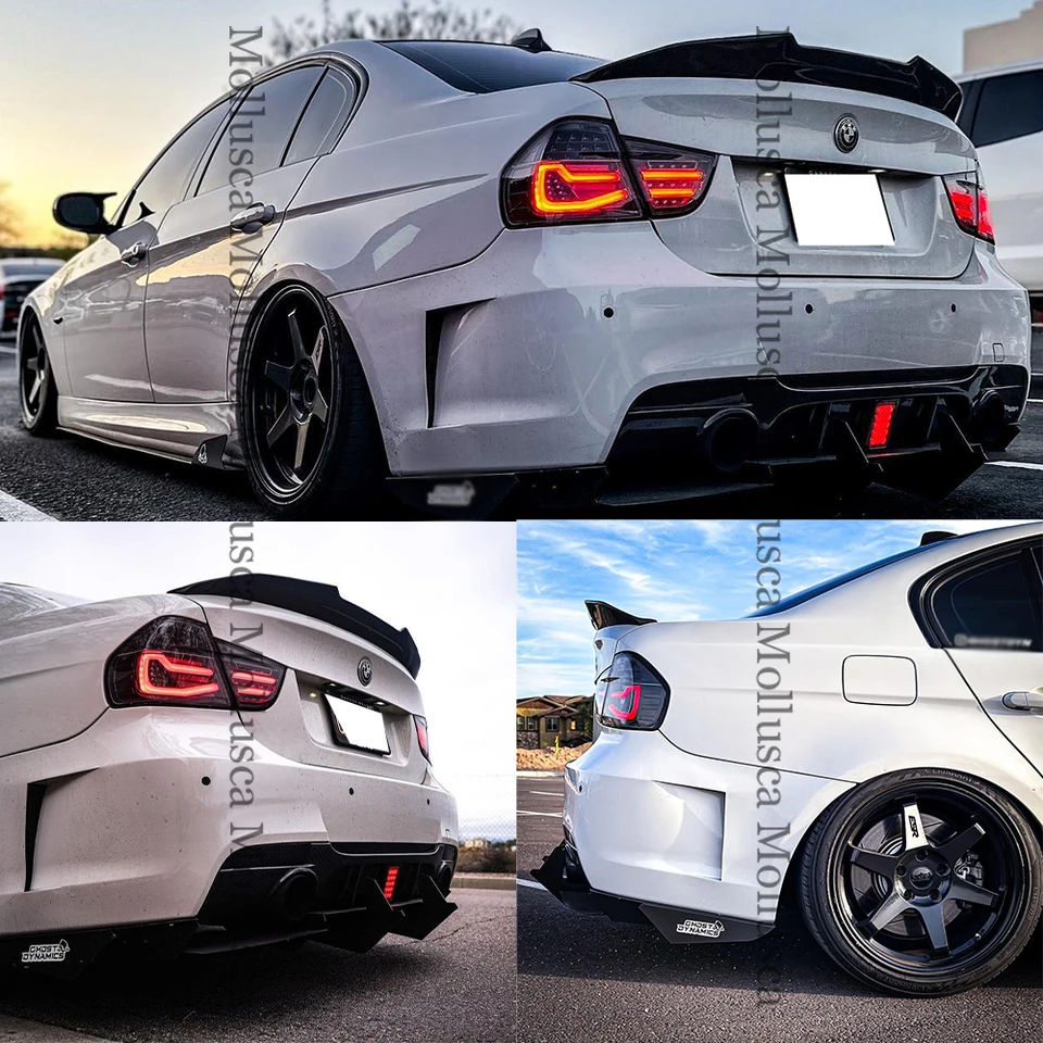 高品質のアルミニウム製リアスポイラー,BMW 3シリーズ用の4ドア/e90 m3