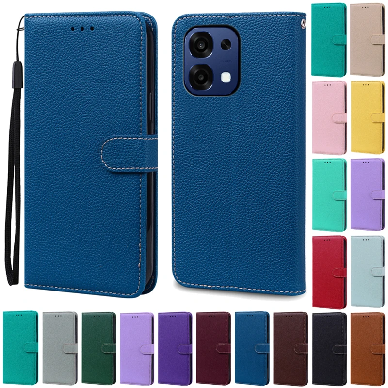 Shockproof Leather Flip Wallet Cover - Premium Protective Case