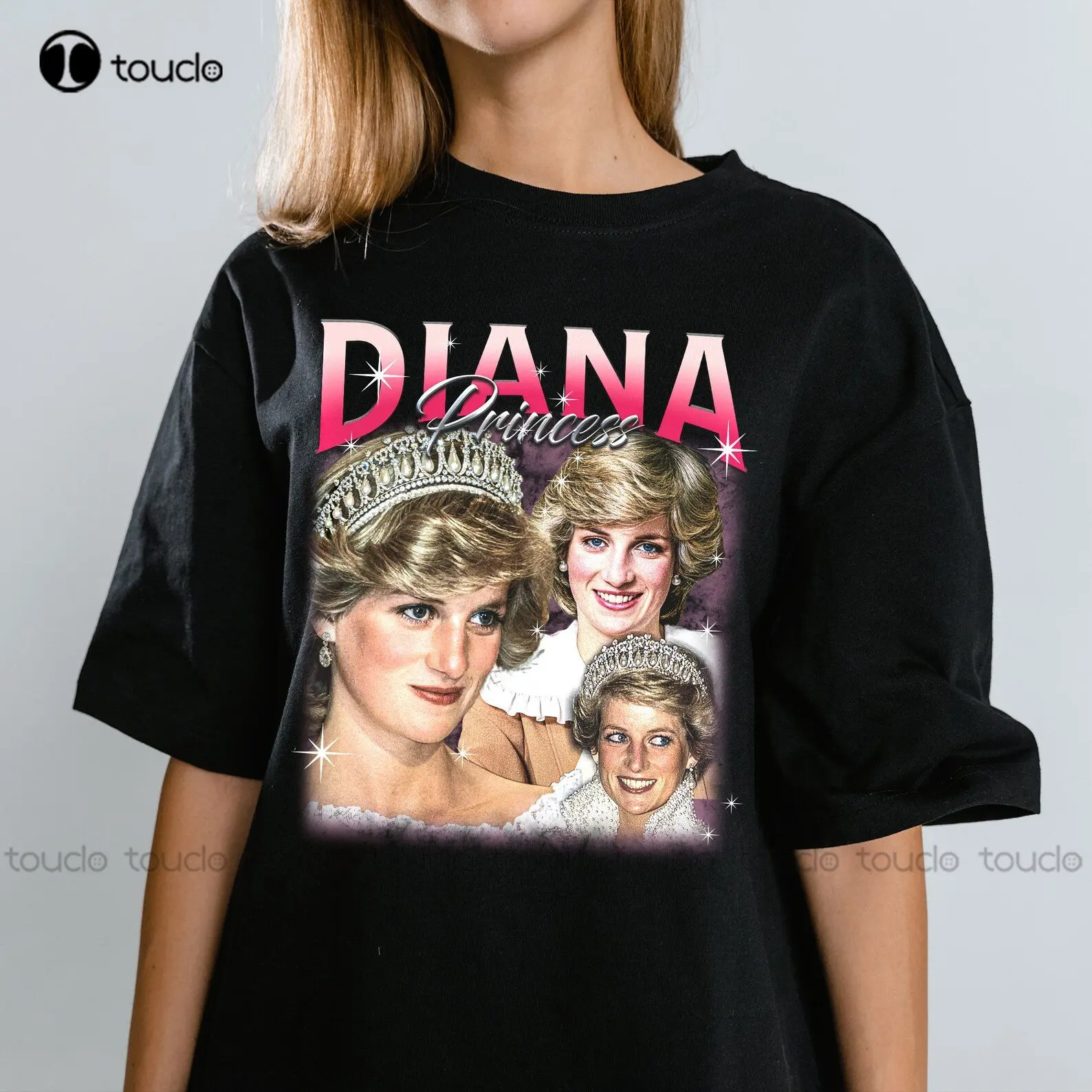 Princess Diana Vintage T-Shirt Princess Diana Fan Shirt Princess Diana Camicie Personalizzate Regalo Personalizzato Xs-5Xl T-Shirt Stampata Streetwear