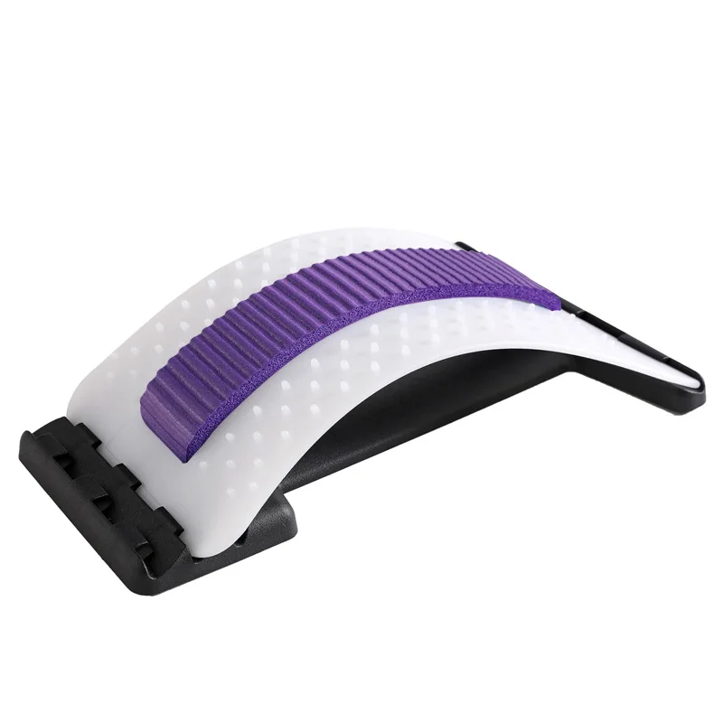 

Fitness Relaxation Spine Pain Relief Orthopedic Back Lumbar Stretcher Massager Magic Back Support Stretch Massager