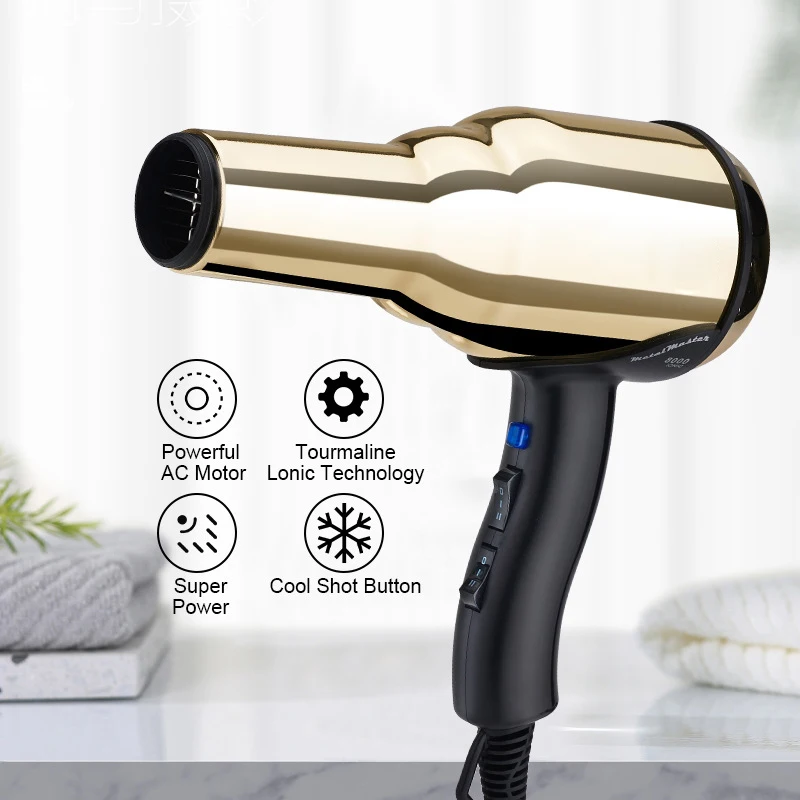 8000W Hair Dryers Home Appliance Multi-gear Blow Drier Hot And Cold Constant Temperature Adjustable Personal Care hairdressing 4