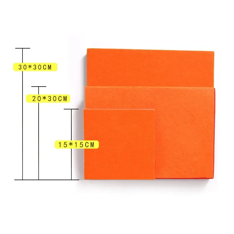 Non Woven Felt Fabric Sheet Assorted Color Squares 40Pcs For Kids DIY Sewing Crafts Patchwork School Project Decoration