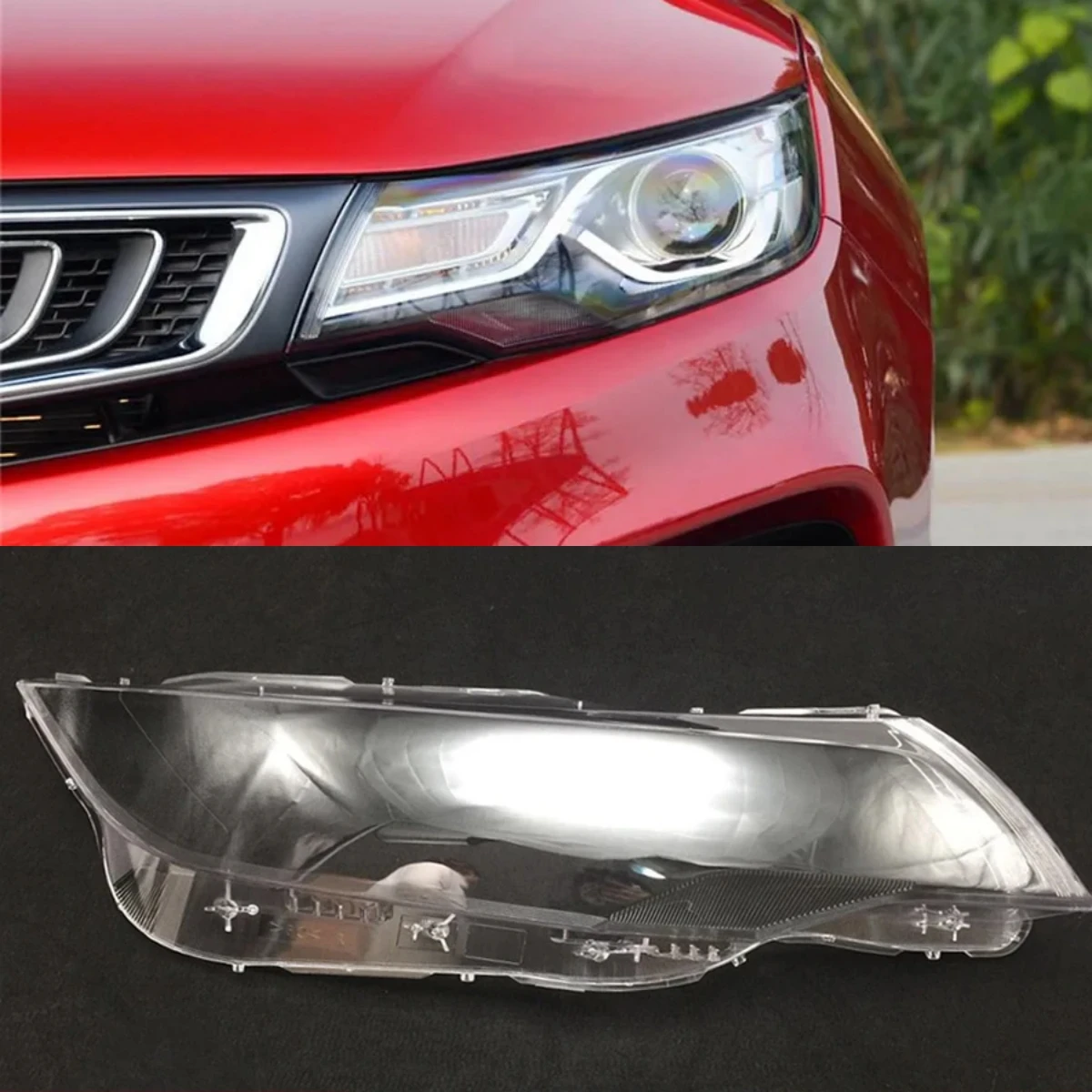 

For Geely Emgrand GL Headlight Lens Cover Transparent Lampshade Headlamp Shell Plexiglass Auto Replacement Parts 2017 2018 2019