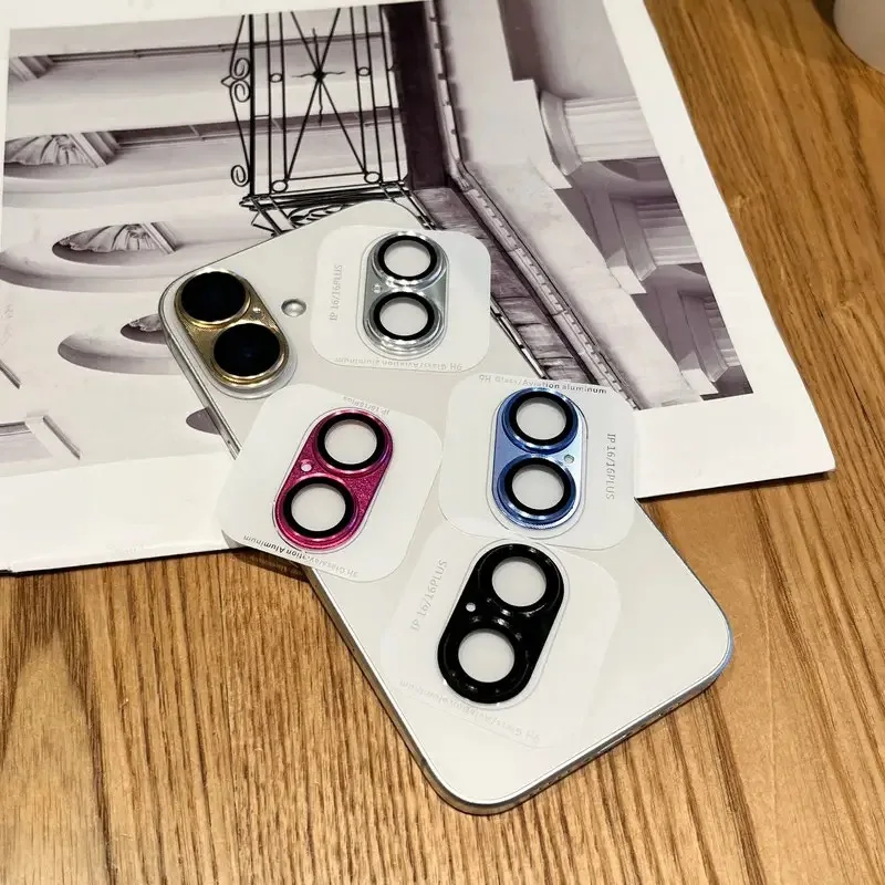 Premium Full Cover Metal Camera Lens Protector - Durable Glass Shield for Enhanced Camera Protection