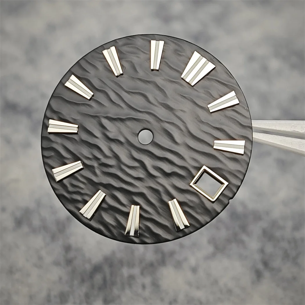 28.5mm Watch Dial for NH35/NH36/4R/6R Movement Watch Face Replacement Accessories