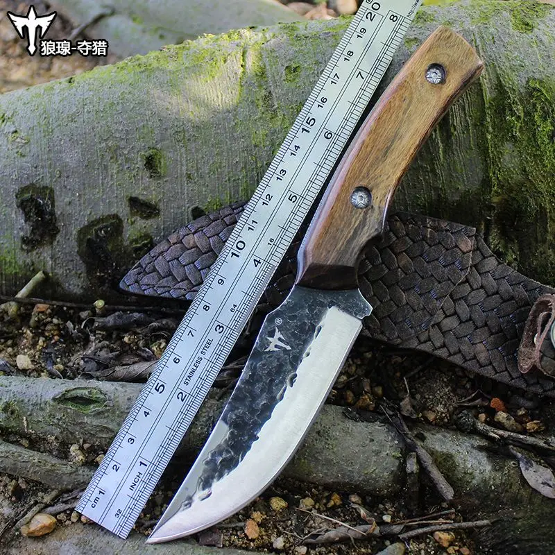 

Knife self-defense outdoor survival knife sharp high hardness field survival tactics carry straight knife blade