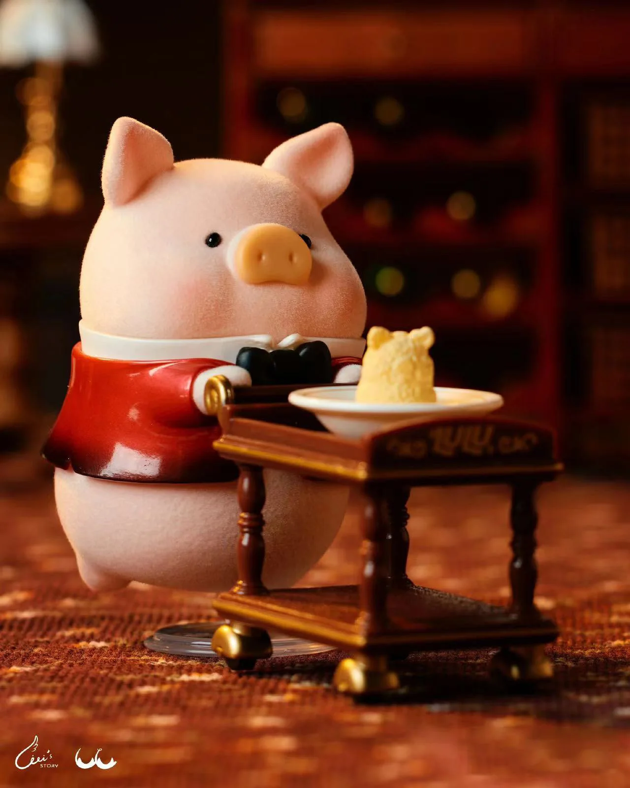 Lulu the piggy pigchelinレストランブラインドボックス、ミステリー