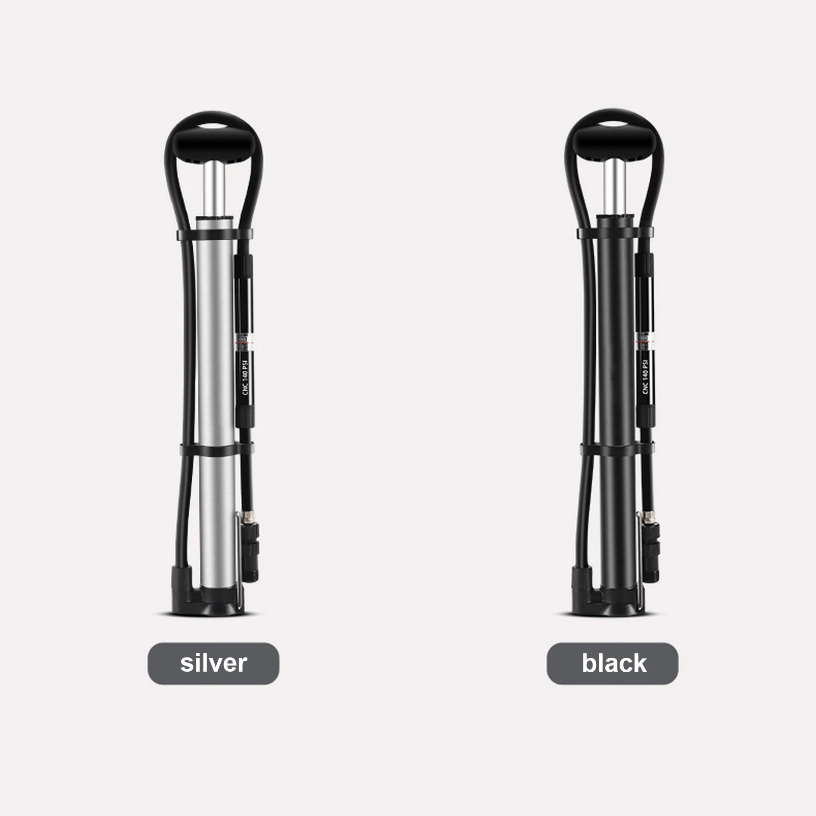 

140PSI Bike Pump Mini Portable Bicycle Air Pump Cycling Tire Tyre Inflator Handheld Inflatable Pump Schrader/Presta Valve