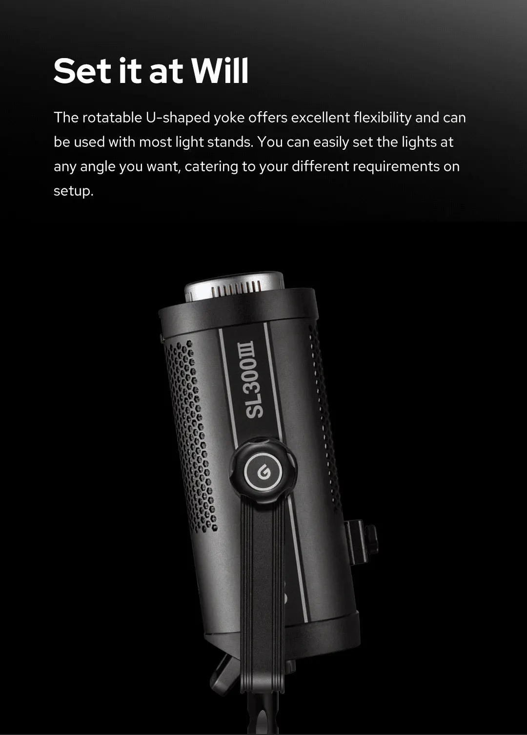SL150III SL150IIIBi SL150III Bi LED Video Light 160W 2800-6500K Bi-Color Bowens