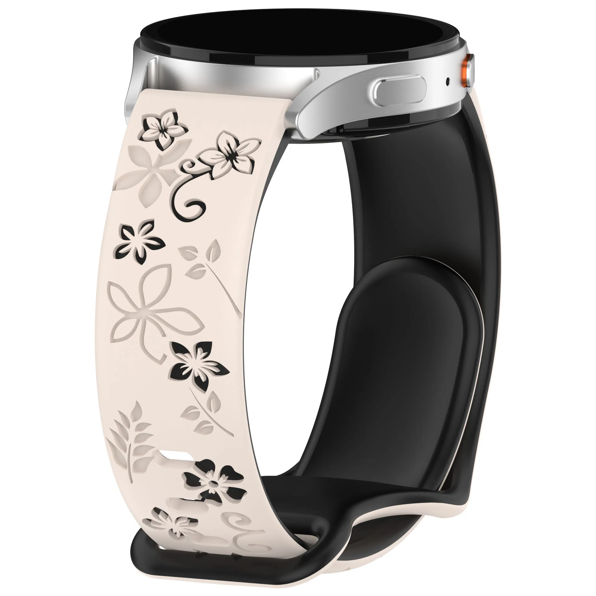 Silicone Watch Strap Accessory - 18mm/20mm Adjustable Band