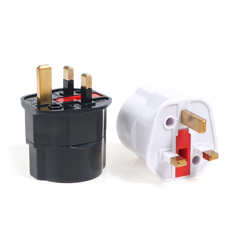 Eu Euro 2 Pin A Uk 3 Pin Plug Ac Adattatore Universale Convertitore Da Viaggio Adattatore Spina Internazionale Europea