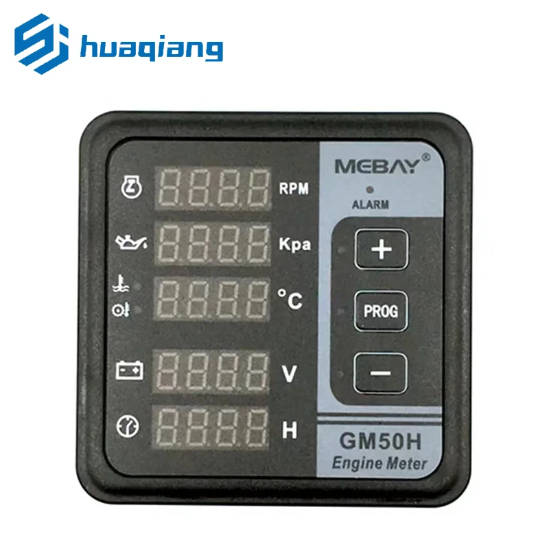

GM50H Multi Function Digital Meter GM50HR Engine Meter Generator Parts