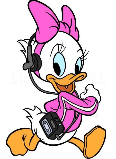 新品★デイジーダック Daisy Duck アヒル デイジー ダック 油絵風 絵 新品☆デイジーダック Daisy Duck アヒル デイジー ダック 油絵