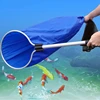Creatures Aquarium Japanese Koi Sock Net Fishing Net Fish Landing Net Catching Net Soft Mesh Basket for Fish Breeding Accessorie 6