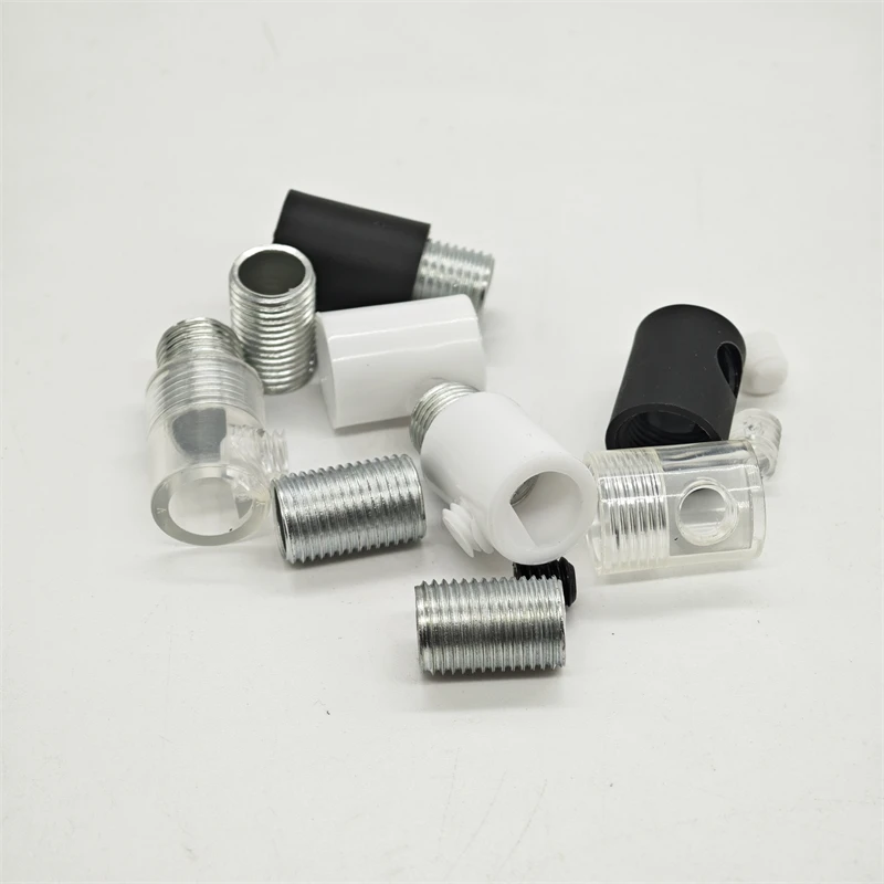 50pcs in one pack plastic grips cable lock wire socket connects 301 cable grips with threaded tube
